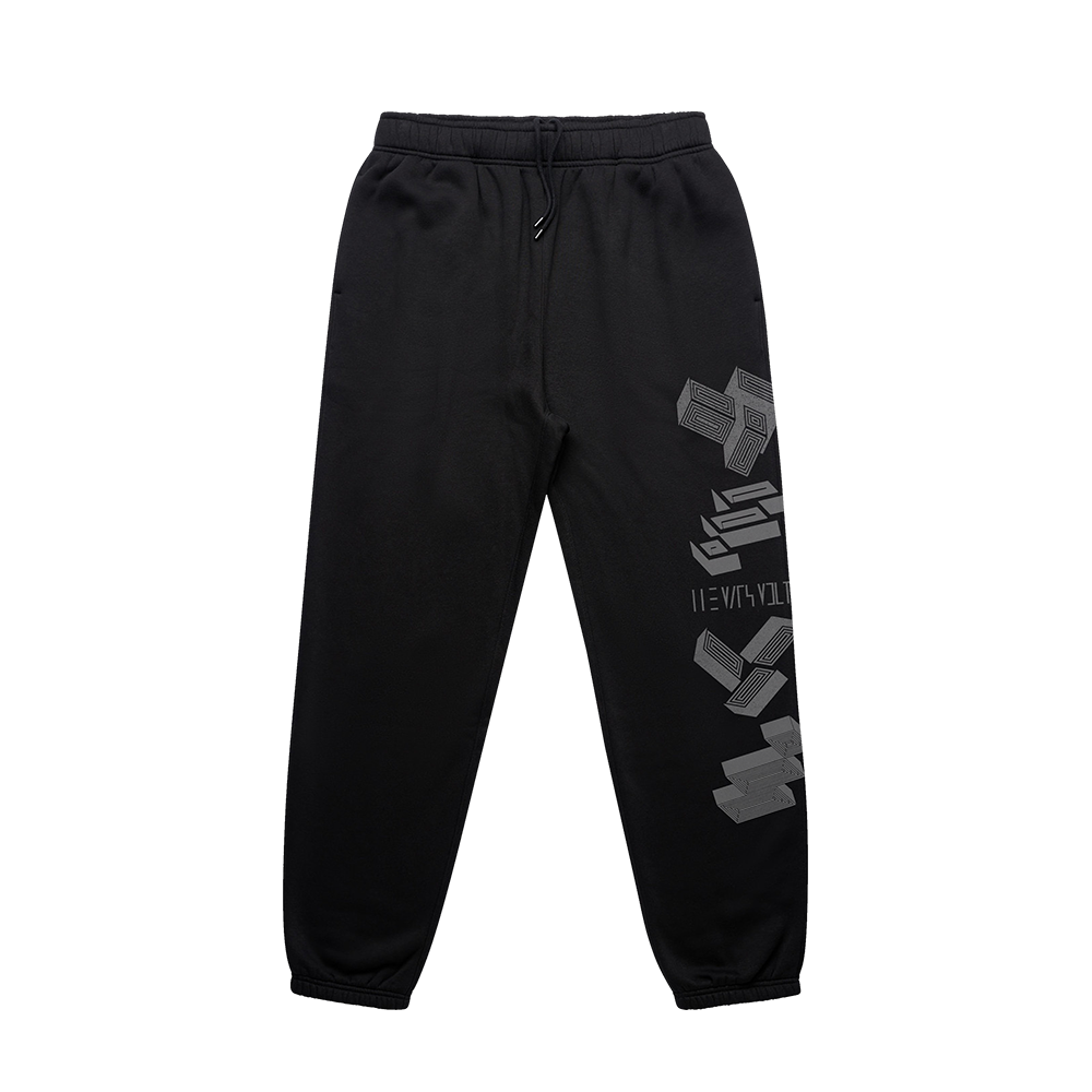 Blocks Black Sweatpants
