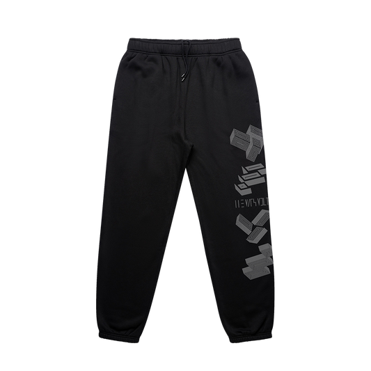 Blocks Black Sweatpants
