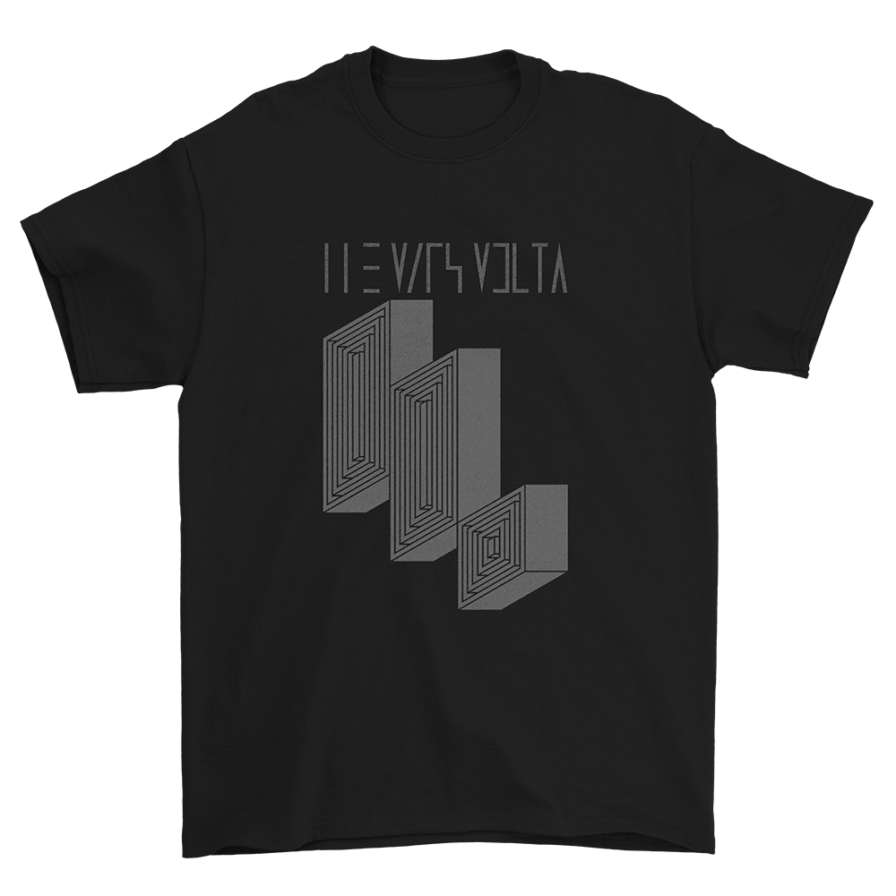 Blocks Black Tee