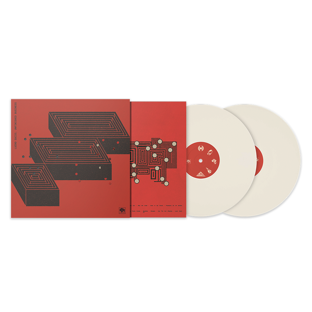 Lucro Sucio: Unfinished Business White Vinyl 2LP