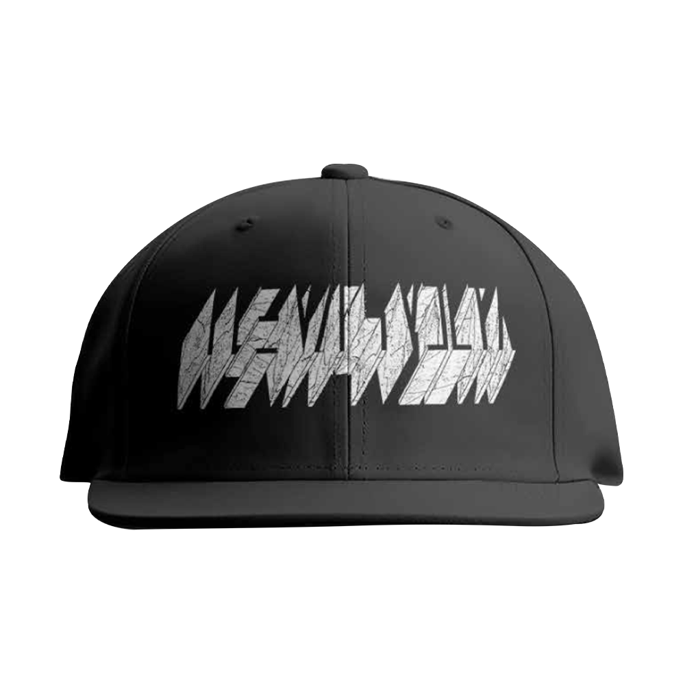 Block Logo Embroidered Snapback Hat